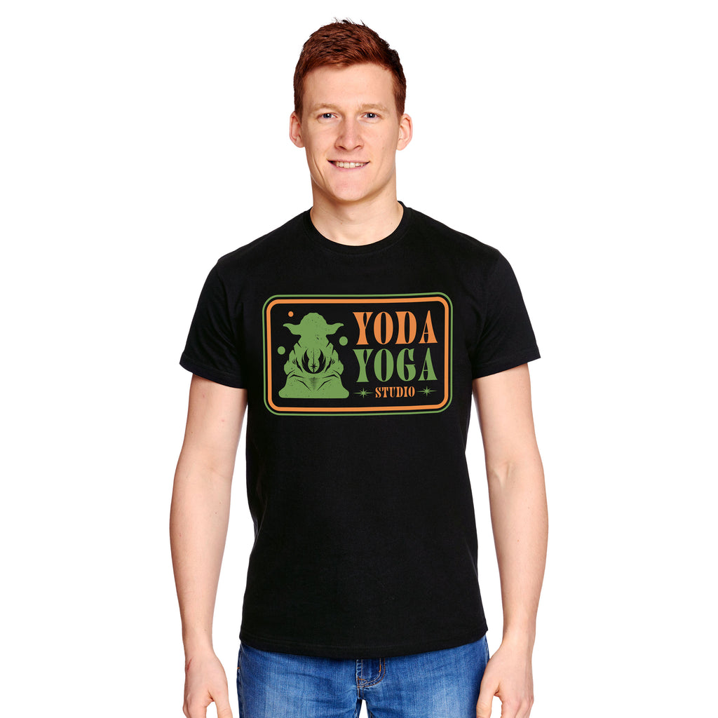 Produktbild Star Wars - Yoda Yoga Studio T-shirt svart