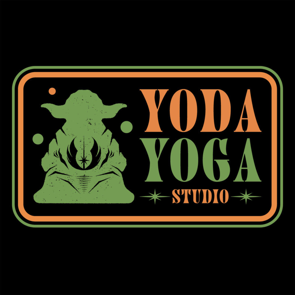 Produktbild Star Wars - Yoda Yoga Studio T-shirt svart