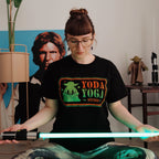 Produktbild Star Wars - Yoda Yoga Studio T-shirt svart