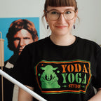 Produktbild Star Wars - Yoda Yoga Studio T-shirt svart