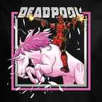 Produktbild Deadpool - Pink Unicorn Ride T-shirt svart