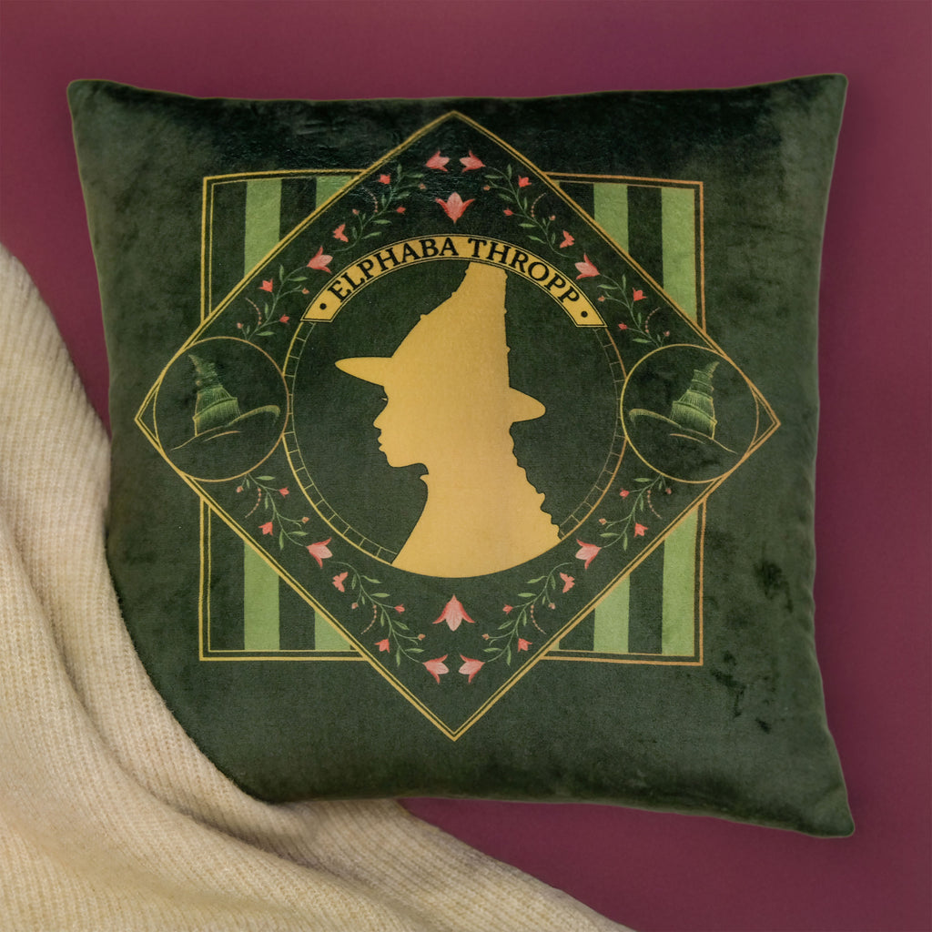 Produktbild Wicked - Vändbar kudde Elphaba och Glinda