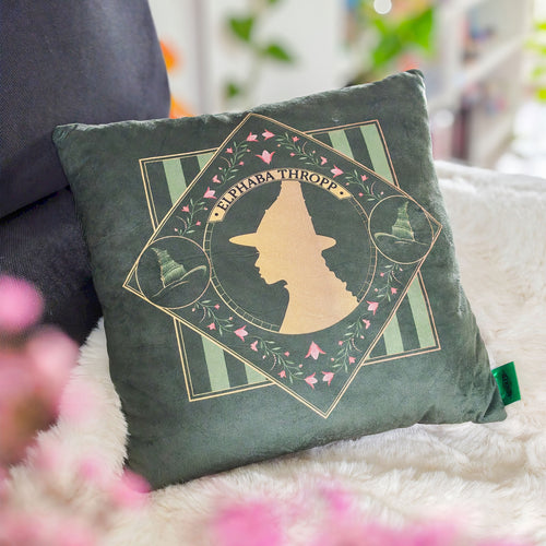 Produktbild Wicked - Vändbar kudde Elphaba och Glinda