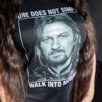 Produktbild Boromir One Does Not Simply Walk Into Mordor T-Shirt - Sagan om Ringen