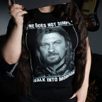 Produktbild Boromir One Does Not Simply Walk Into Mordor T-Shirt - Sagan om Ringen