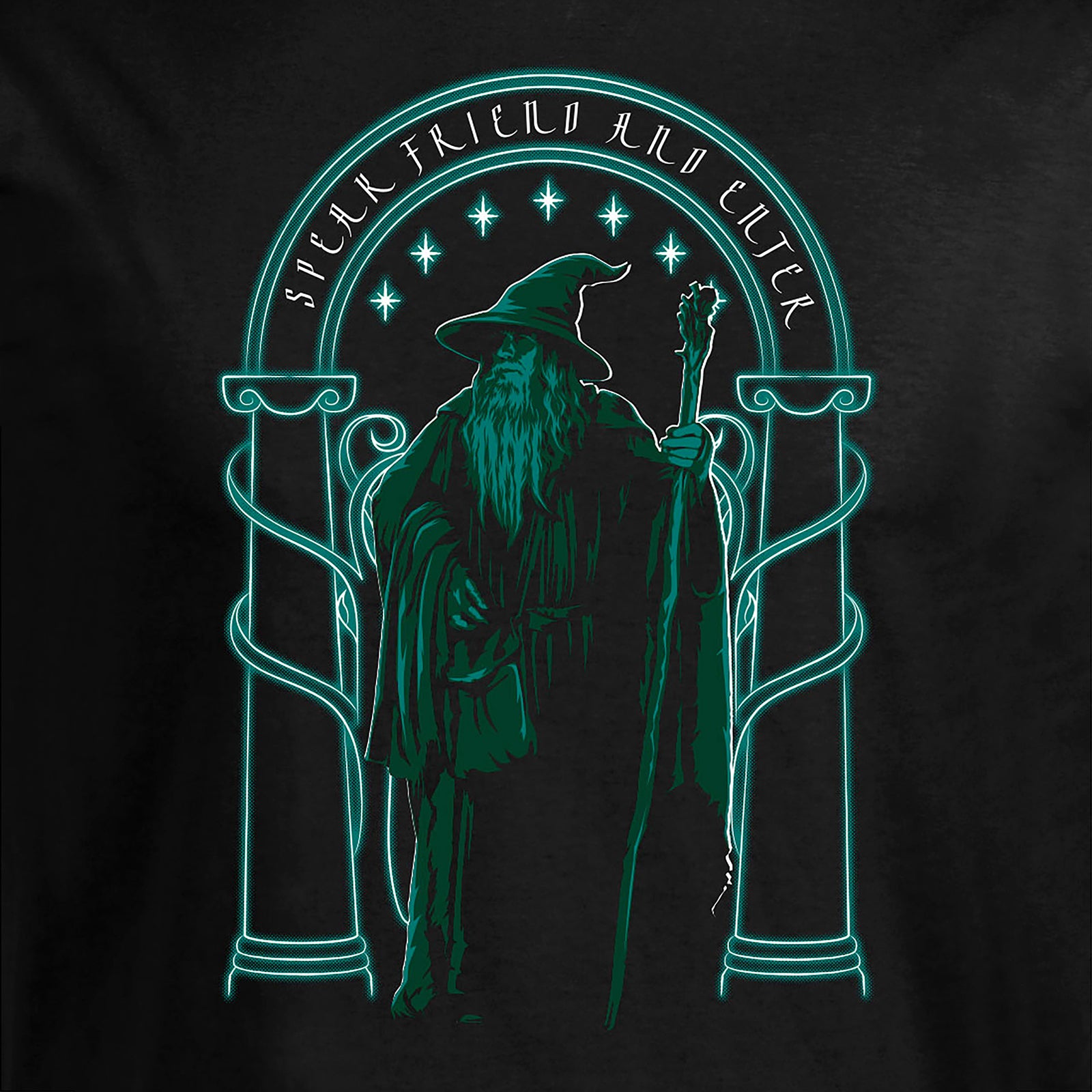 Produktbild Gandalf Durins Dörrar T-shirt - Sagan om Ringen