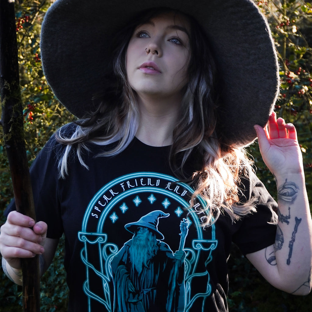 Produktbild Gandalf Durins Dörrar T-shirt - Sagan om Ringen