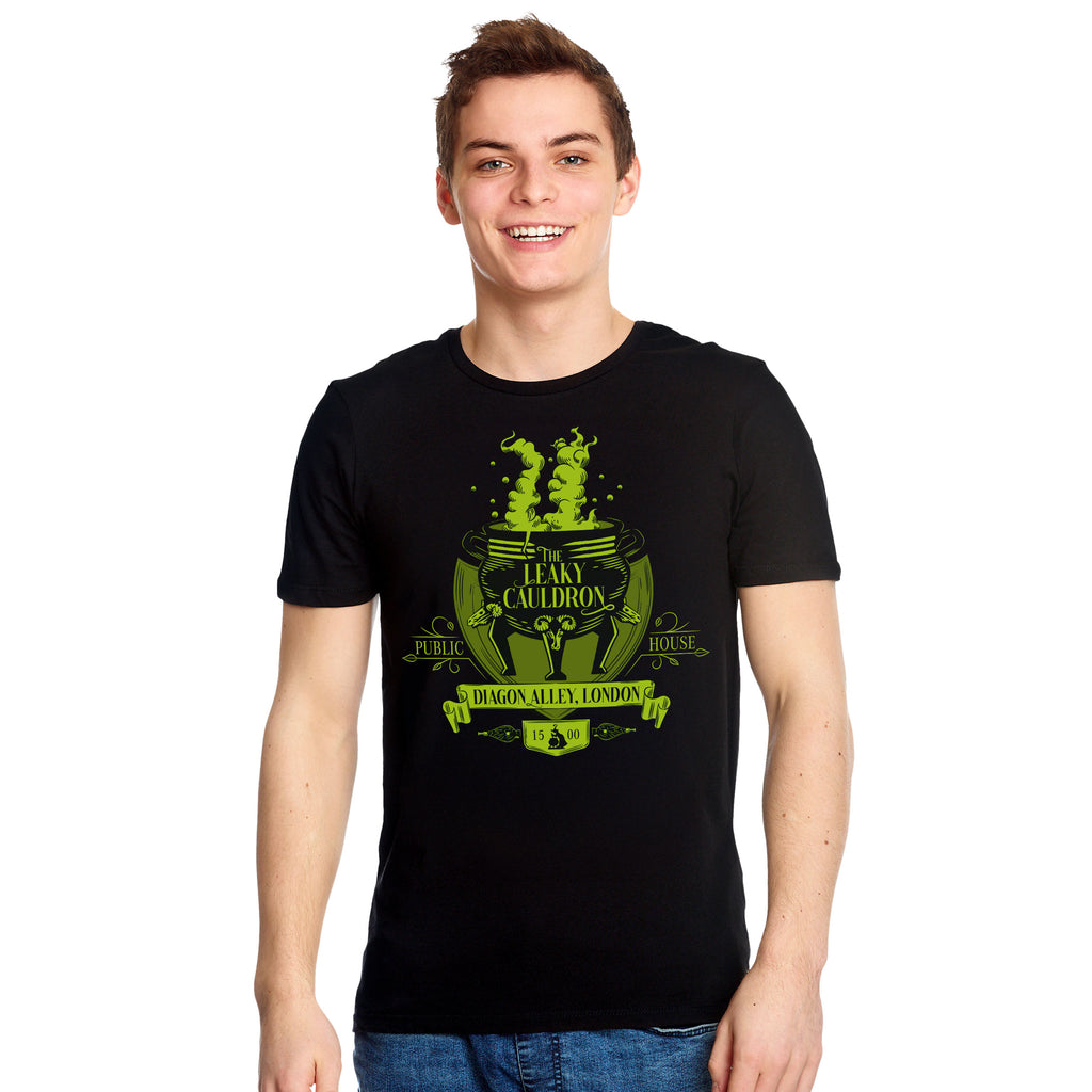 Produktbild Droppande Kitteln T-shirt svart - Harry Potter