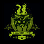 Produktbild Droppande Kitteln T-shirt svart - Harry Potter