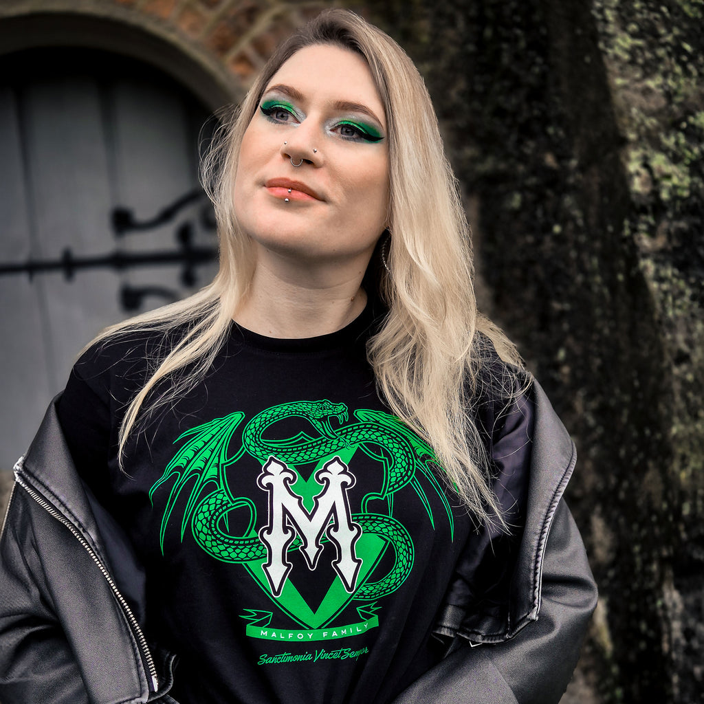 Produktbild Malfoy Family T-shirt svart - Harry Potter