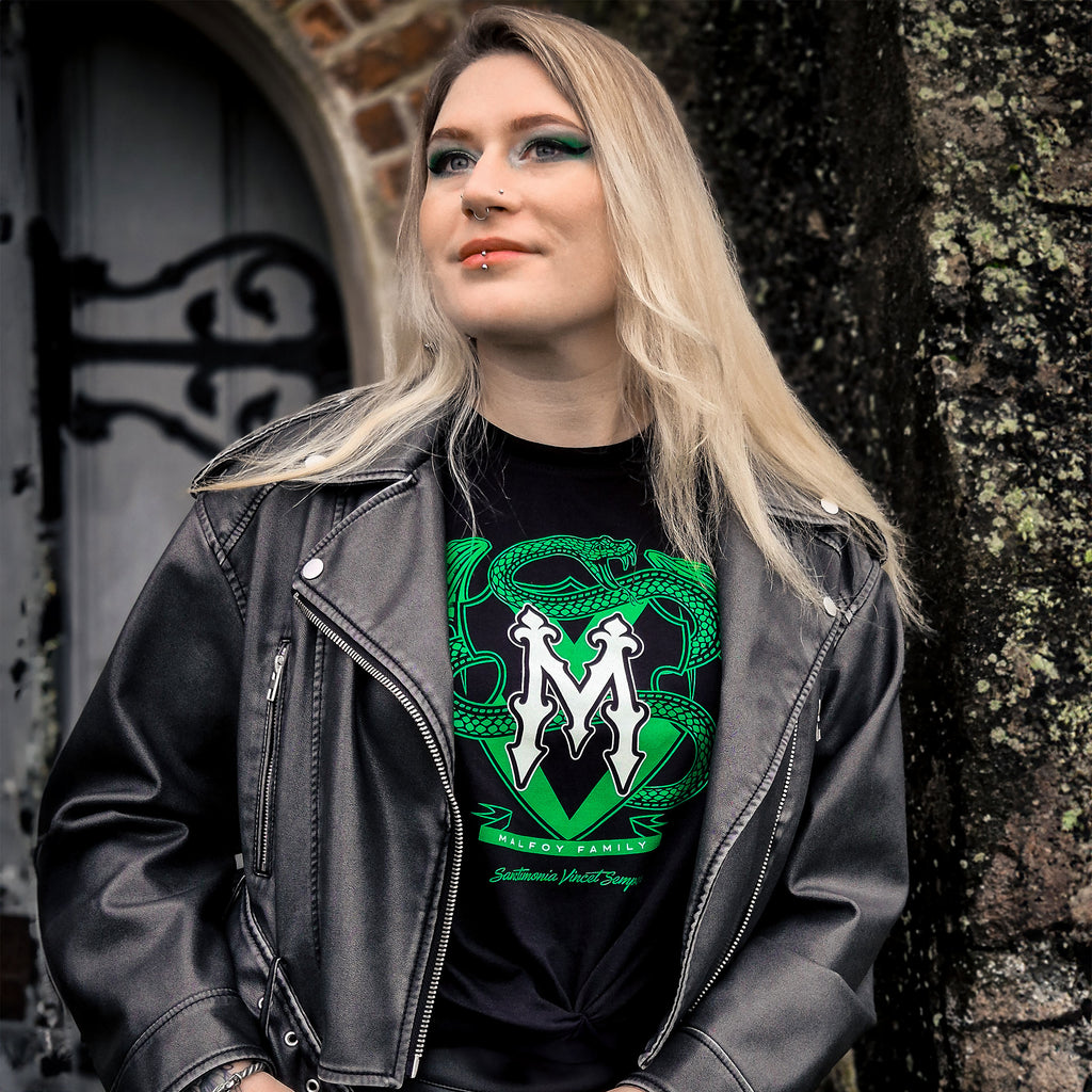 Produktbild Malfoy Family T-shirt svart - Harry Potter