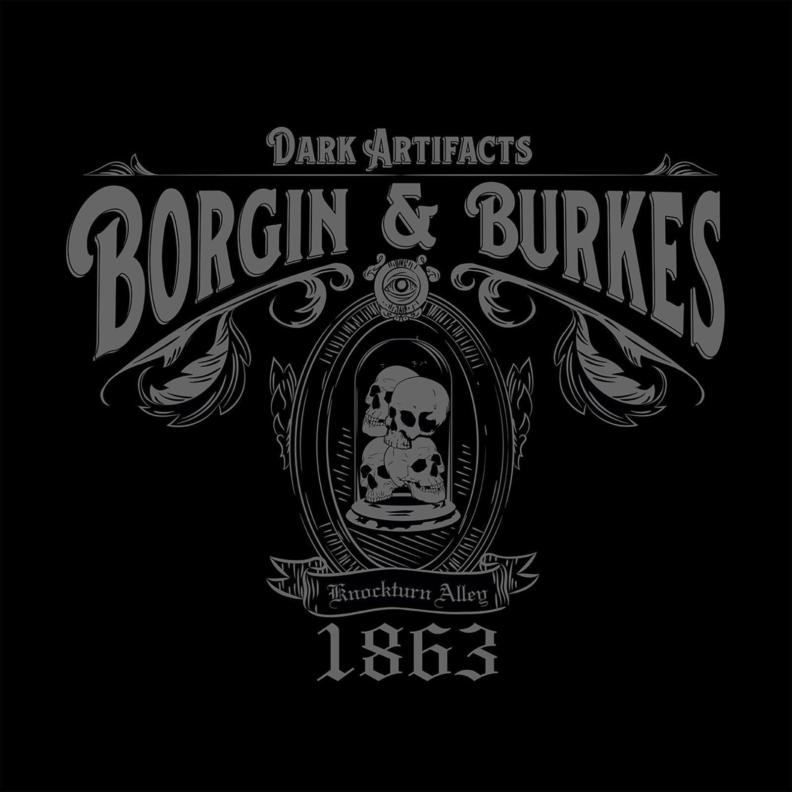 Produktbild Borgin and Burkes T-shirt svart - Harry Potter