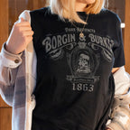 Produktbild Borgin and Burkes T-shirt svart - Harry Potter