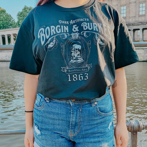 Produktbild Borgin and Burkes T-shirt svart - Harry Potter