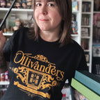 Produktbild Ollivanders T-shirt svart - Harry Potter