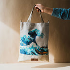Produktbild Den stora vågen vid Kanagawa - Katsushika Hokusai shoppingväska