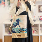 Produktbild Den stora vågen vid Kanagawa - Katsushika Hokusai shoppingväska