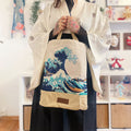 Produktbild Den stora vågen vid Kanagawa - Katsushika Hokusai shoppingväska