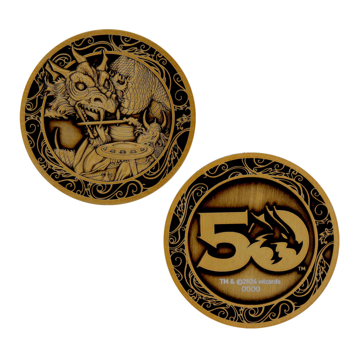Produktbild Dungeons & Dragons - 50-årsjubileums samlarmynt begränsad upplaga