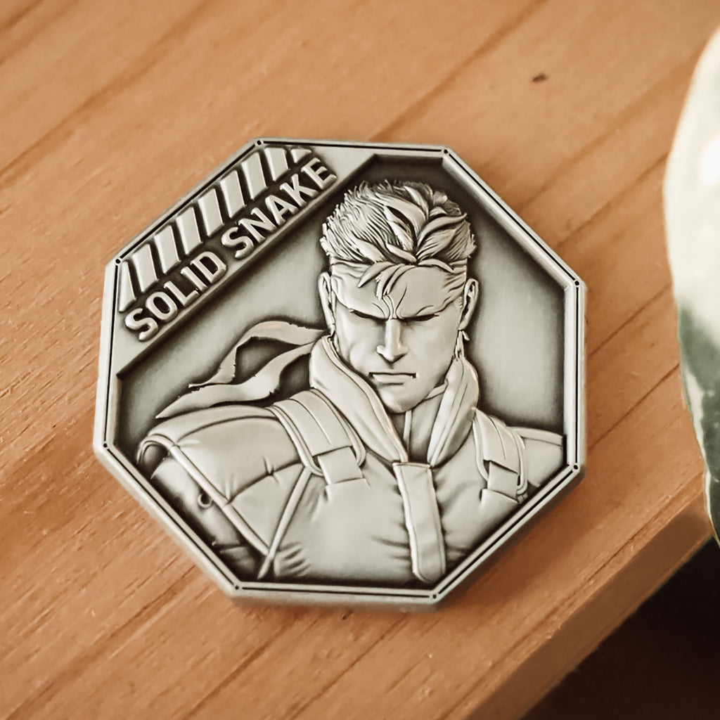 Produktbild Metal Gear Solid - Solid Snake Samlarmynt Begränsad