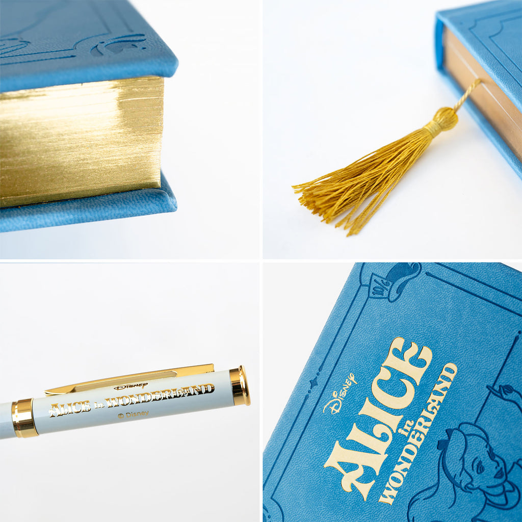 Produktbild Alice i Underlandet - Premium Anteckningsbok Tea Time med kulspetspenna