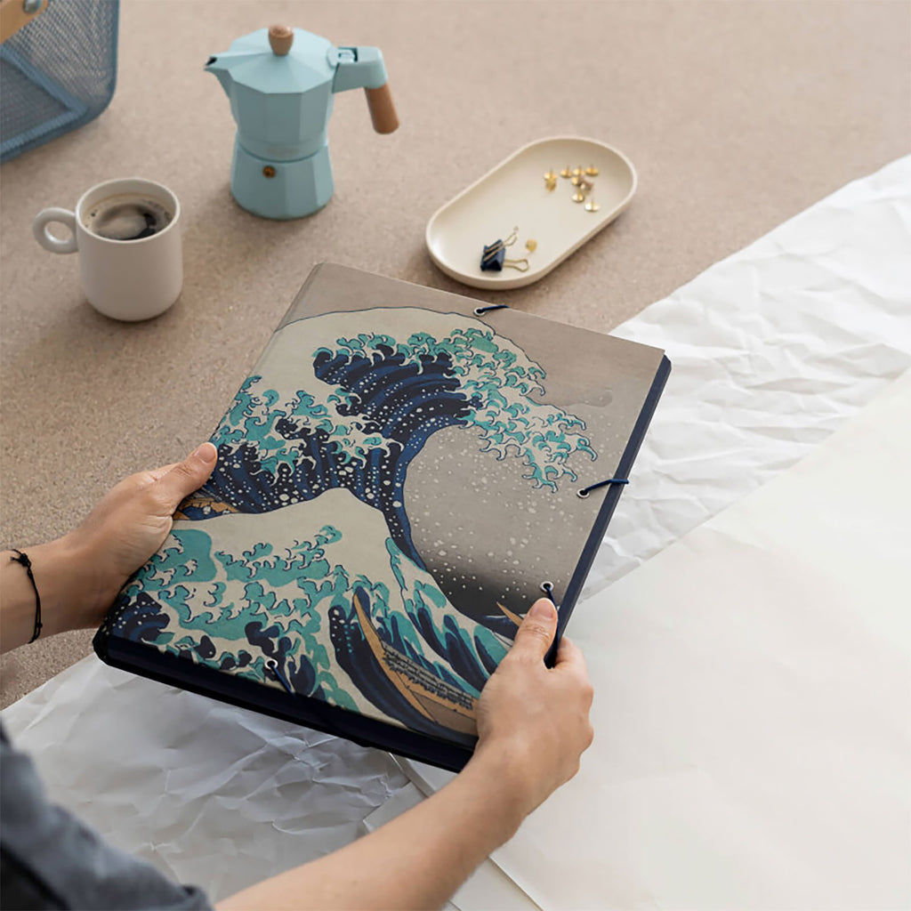 Produktbild Den stora vågen vid Kanagawa - Katsushika Hokusai Dokumentmapp
