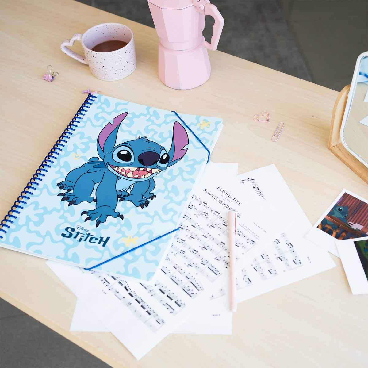 Produktbild Stitch-pärm A4 - Lilo & Stitch