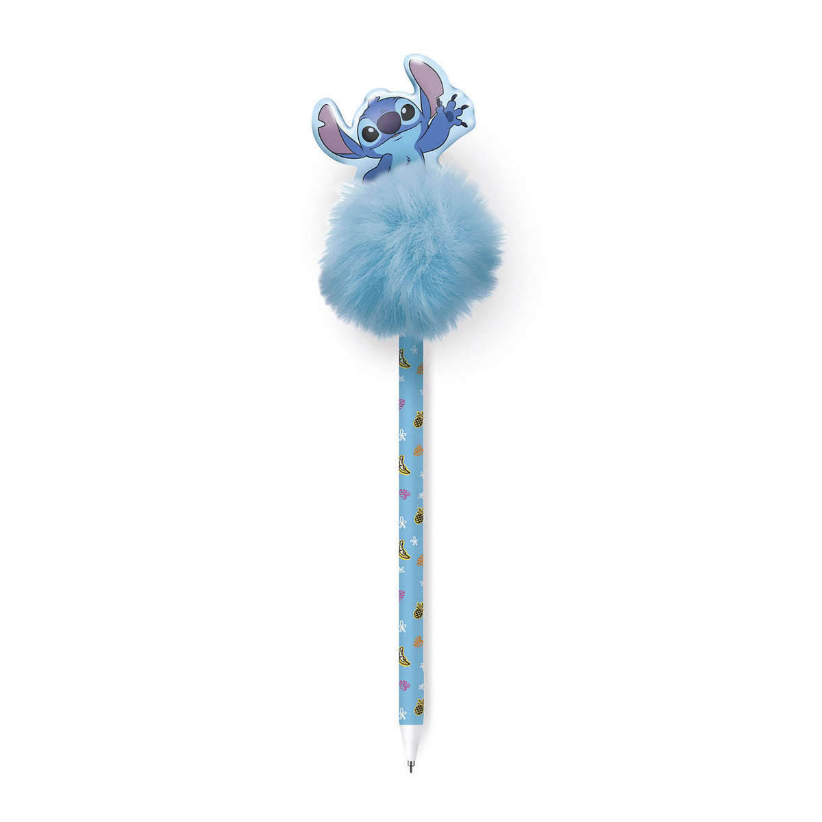 Produktbild Stitch Tropisk Kulspetspenna med Pom Pom - Lilo & Stitch