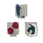 Produktbild Attack on Titan - Scout Patch 3-delarsset