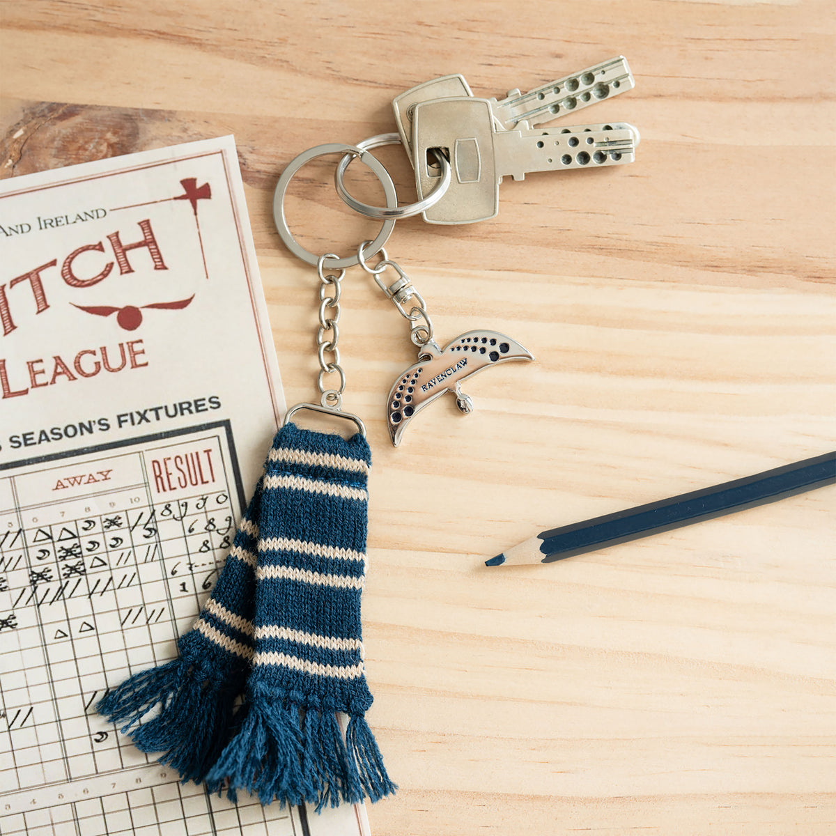 Produktbild Harry Potter - Ravenclaw Halsduk Nyckelring