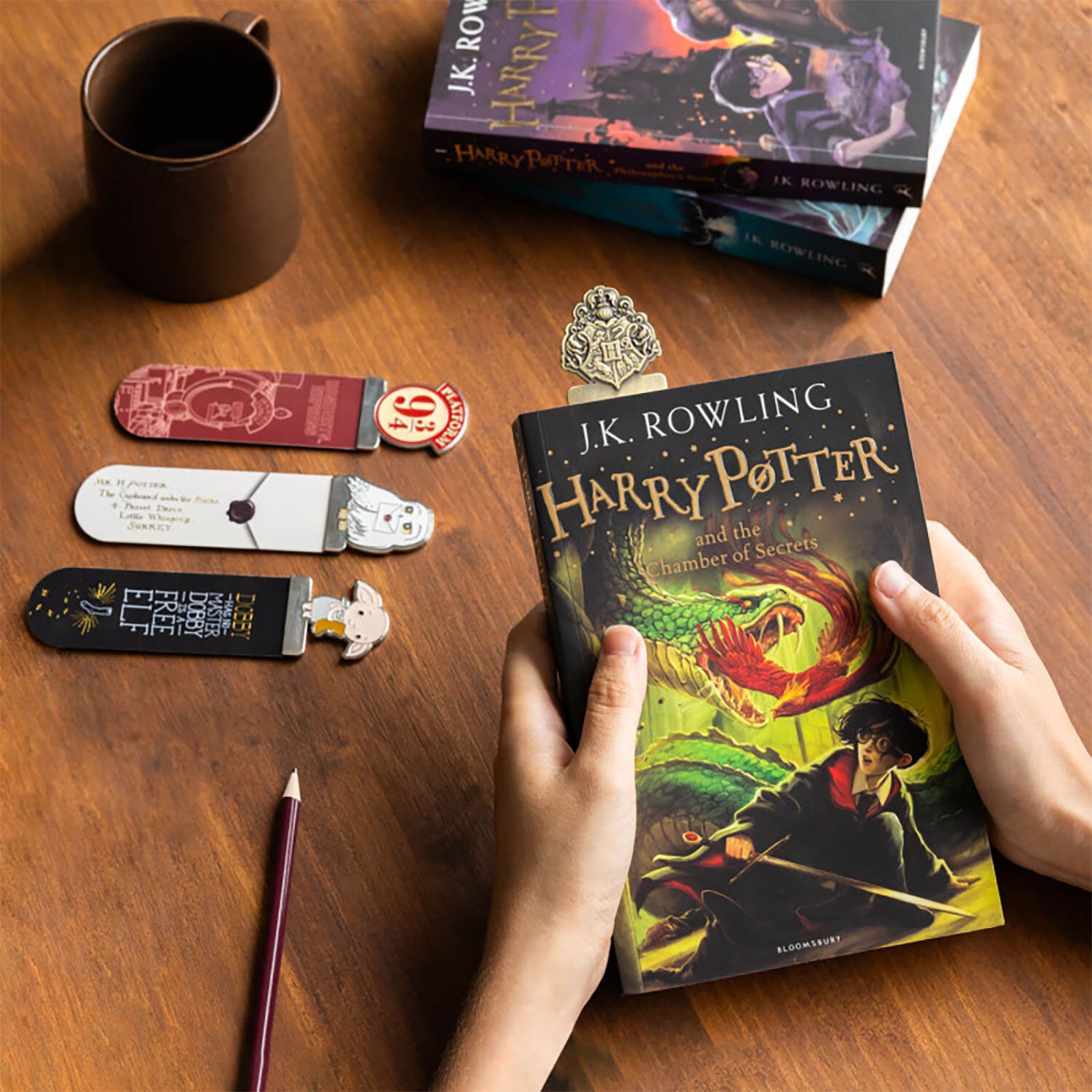 Produktbild Harry Potter - Bokmärkeset 4-pack