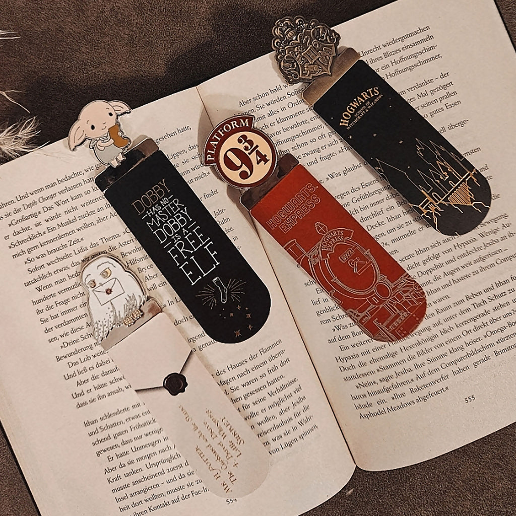 Produktbild Harry Potter - Bokmärkeset 4-pack
