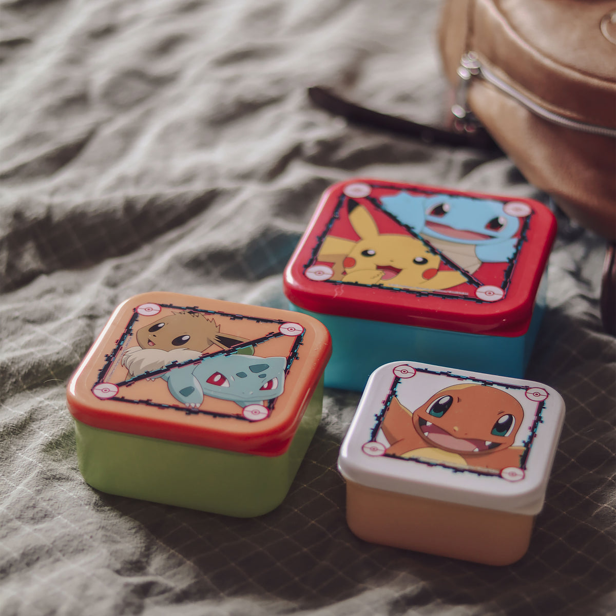 Produktbild Pokémon - Starters lunchbox 3-pack