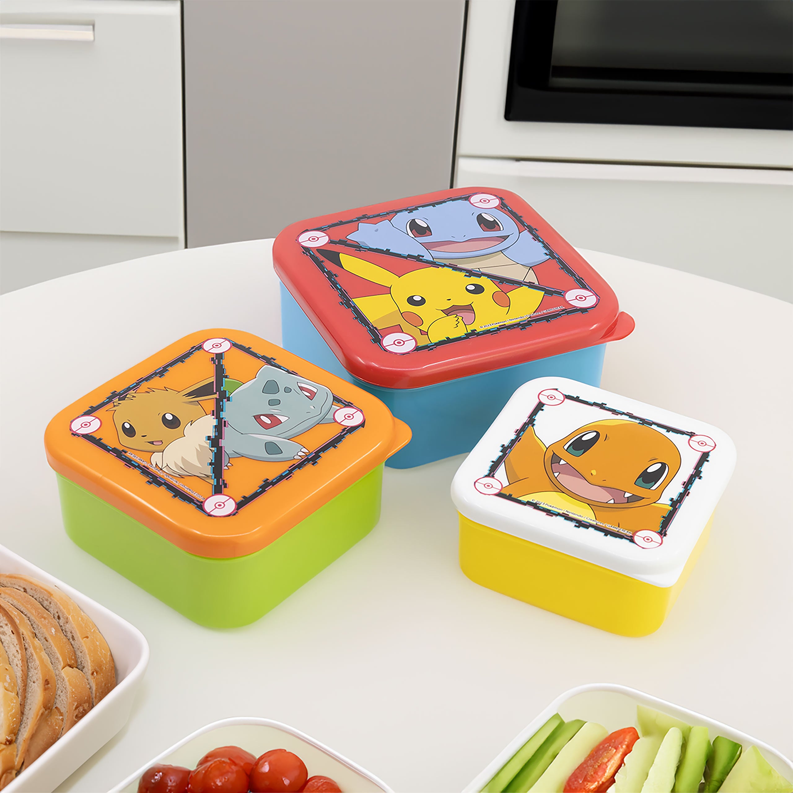 Produktbild Pokémon - Starters lunchbox 3-pack