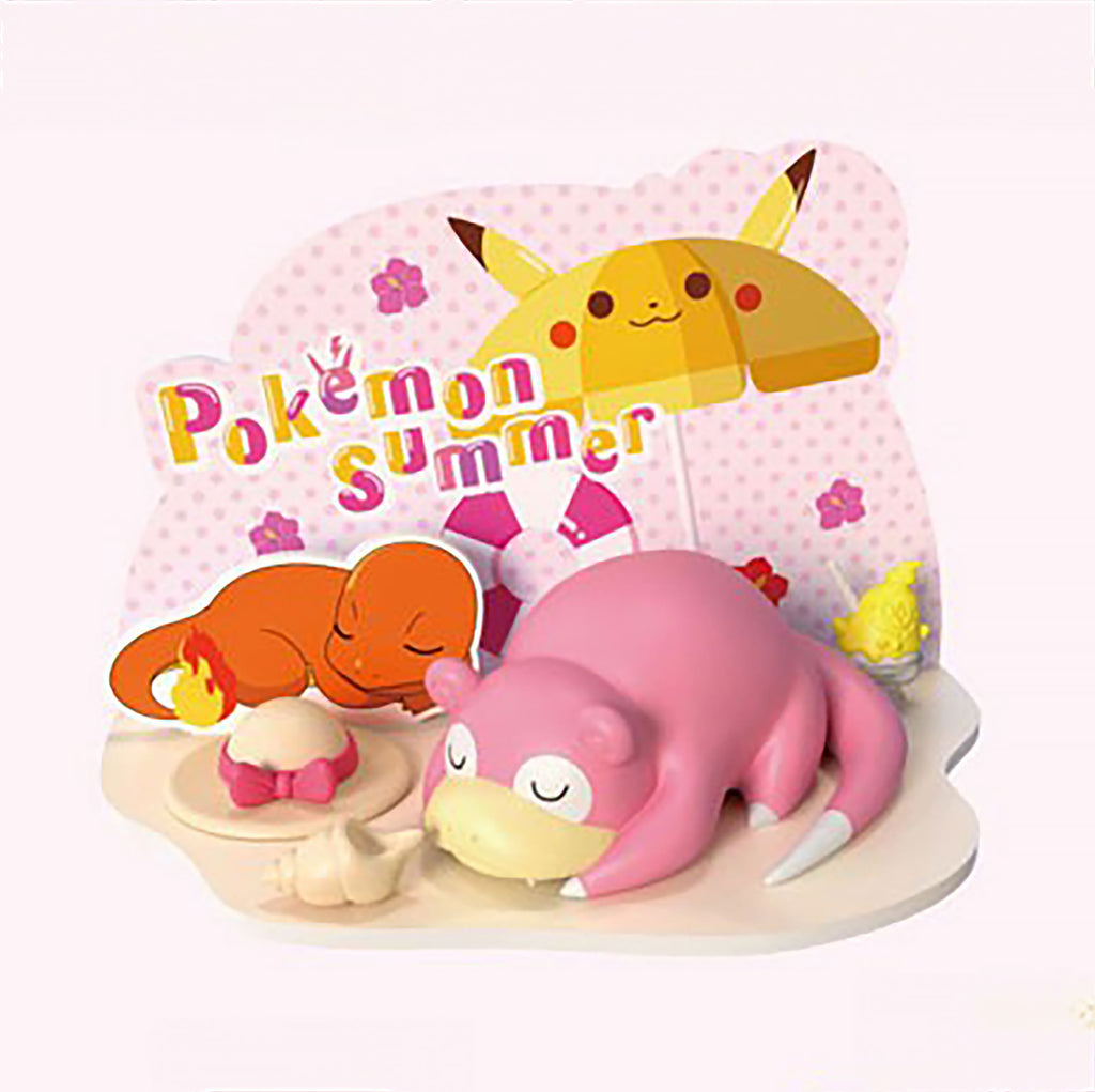 Produktbild Pokemon - Slowpoke Stranddag 3D SCENE Figur