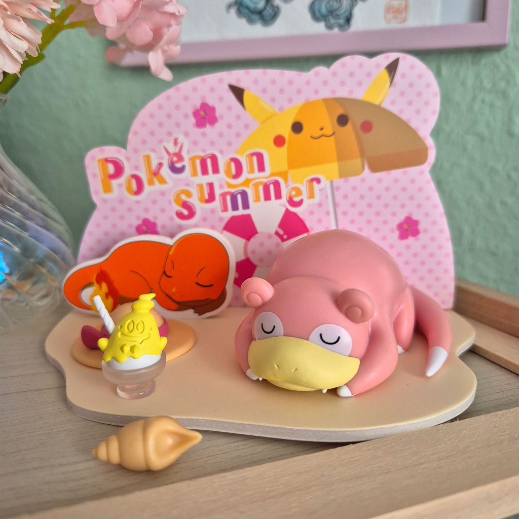 Produktbild Pokemon - Slowpoke Stranddag 3D SCENE Figur