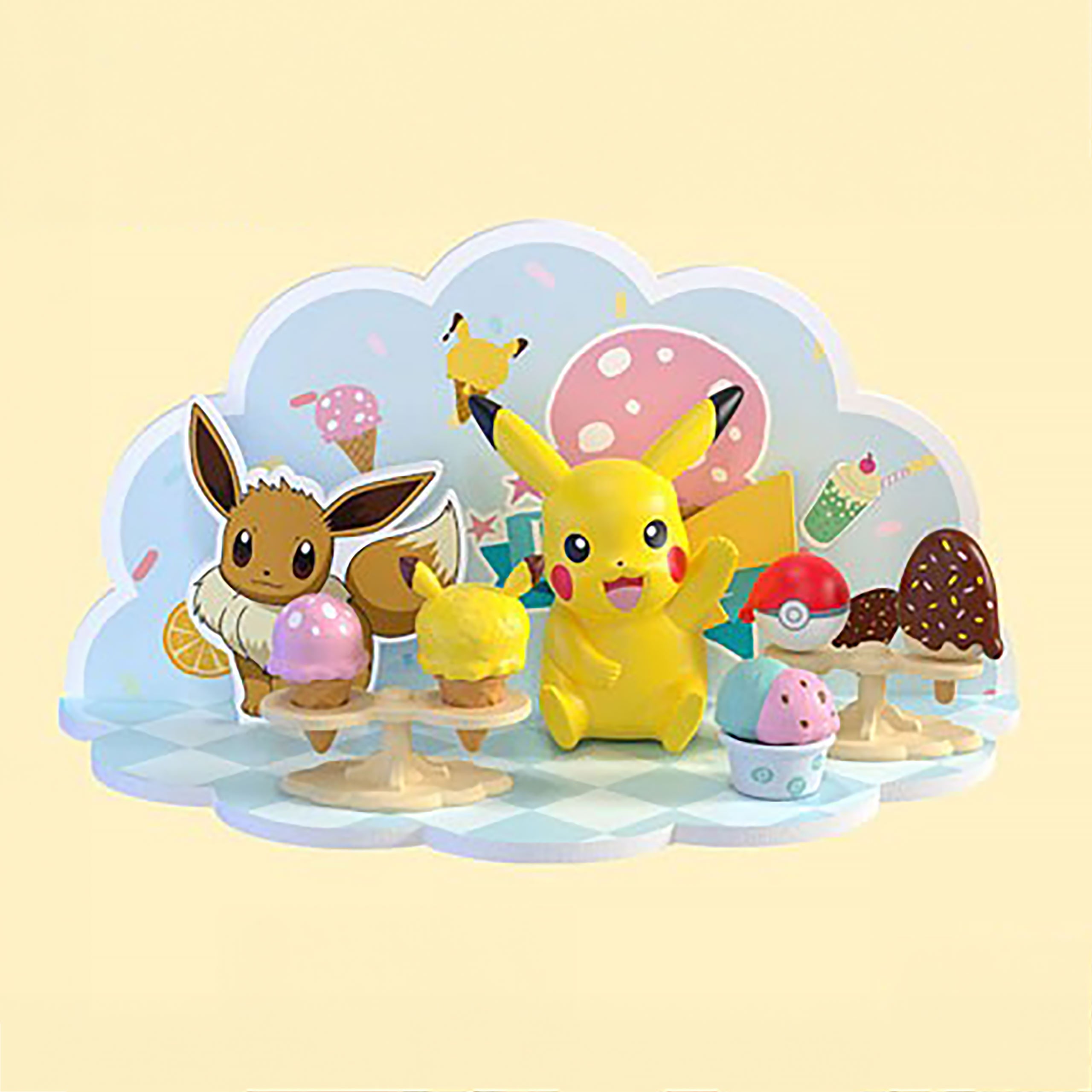 Produktbild Pokemon - Pikachu Glass 3D SCENE Figur