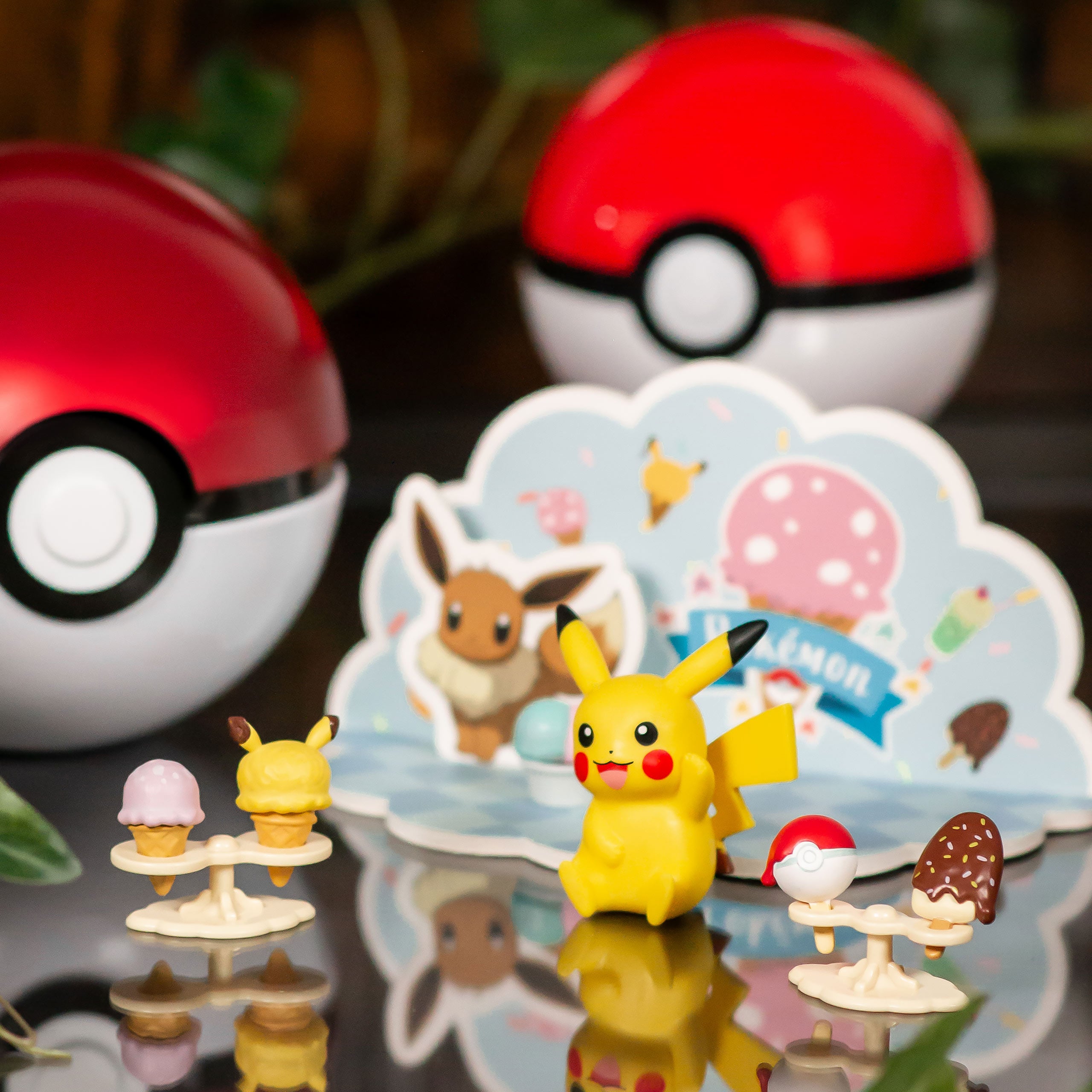Produktbild Pokemon - Pikachu Glass 3D SCENE Figur