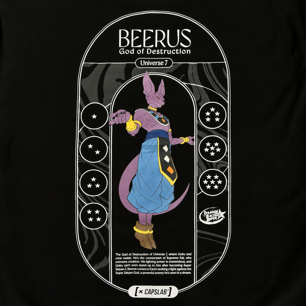 Product image Dragon Ball Super - Beerus God of Destruction T-Shirt black