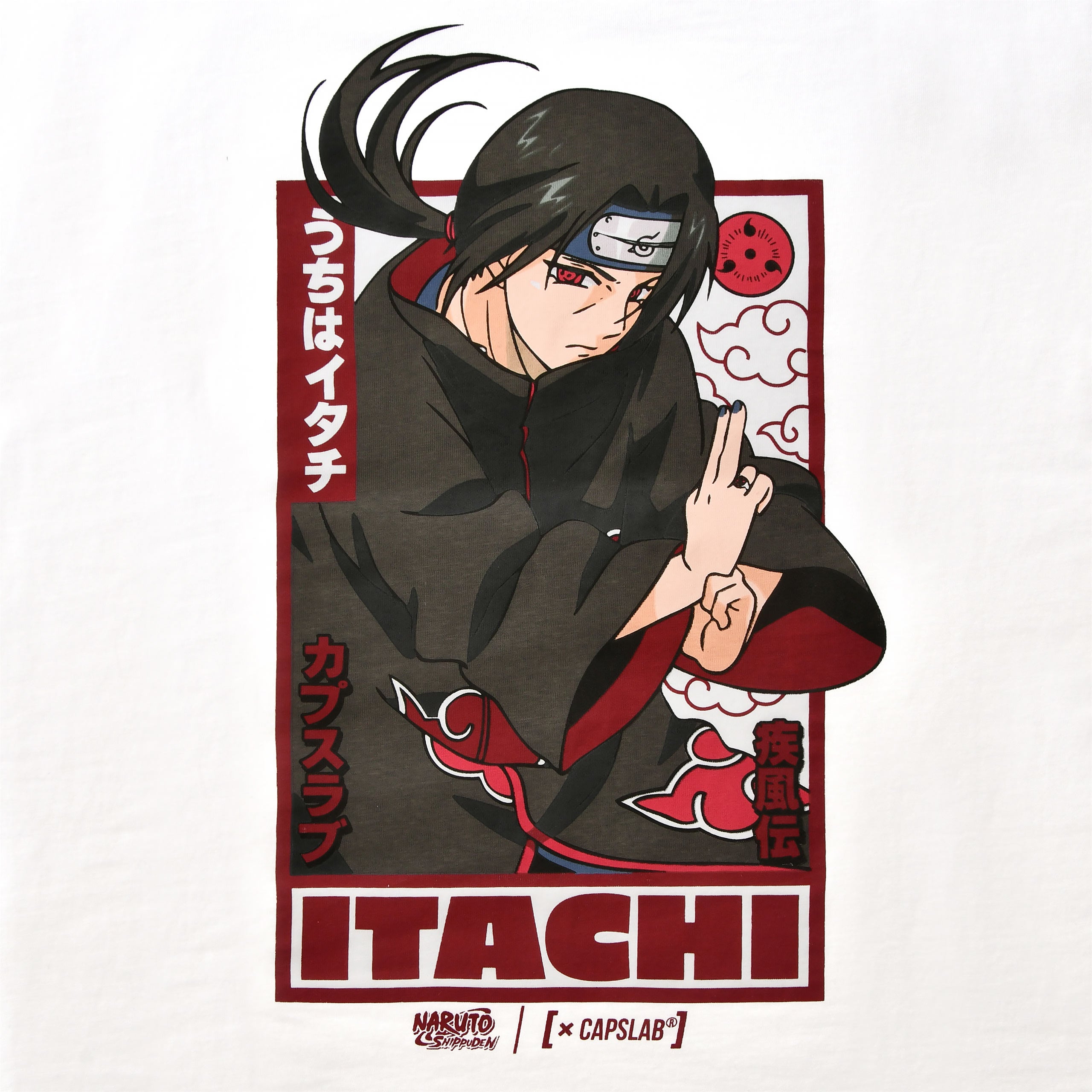 Produktbild Naruto Shippuden - Itachi T-shirt vit
