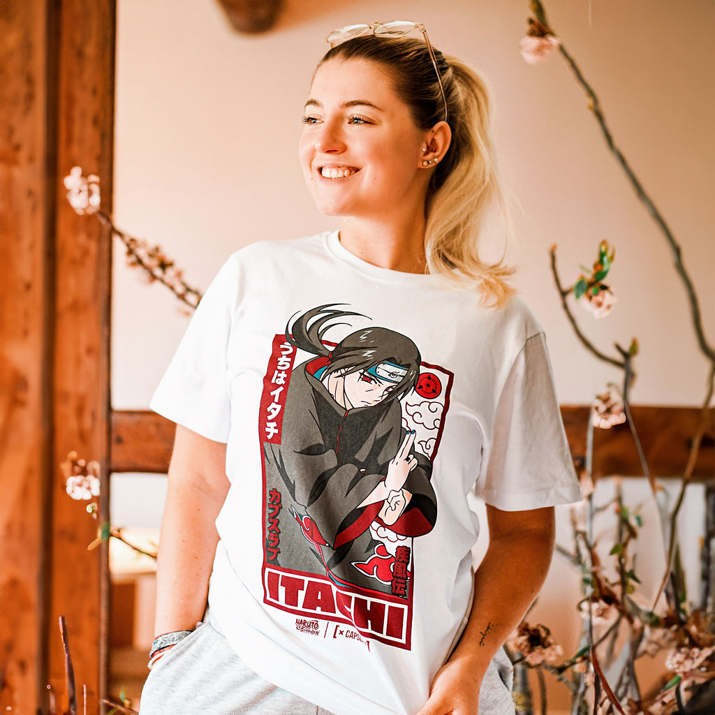 Produktbild Naruto Shippuden - Itachi T-shirt vit