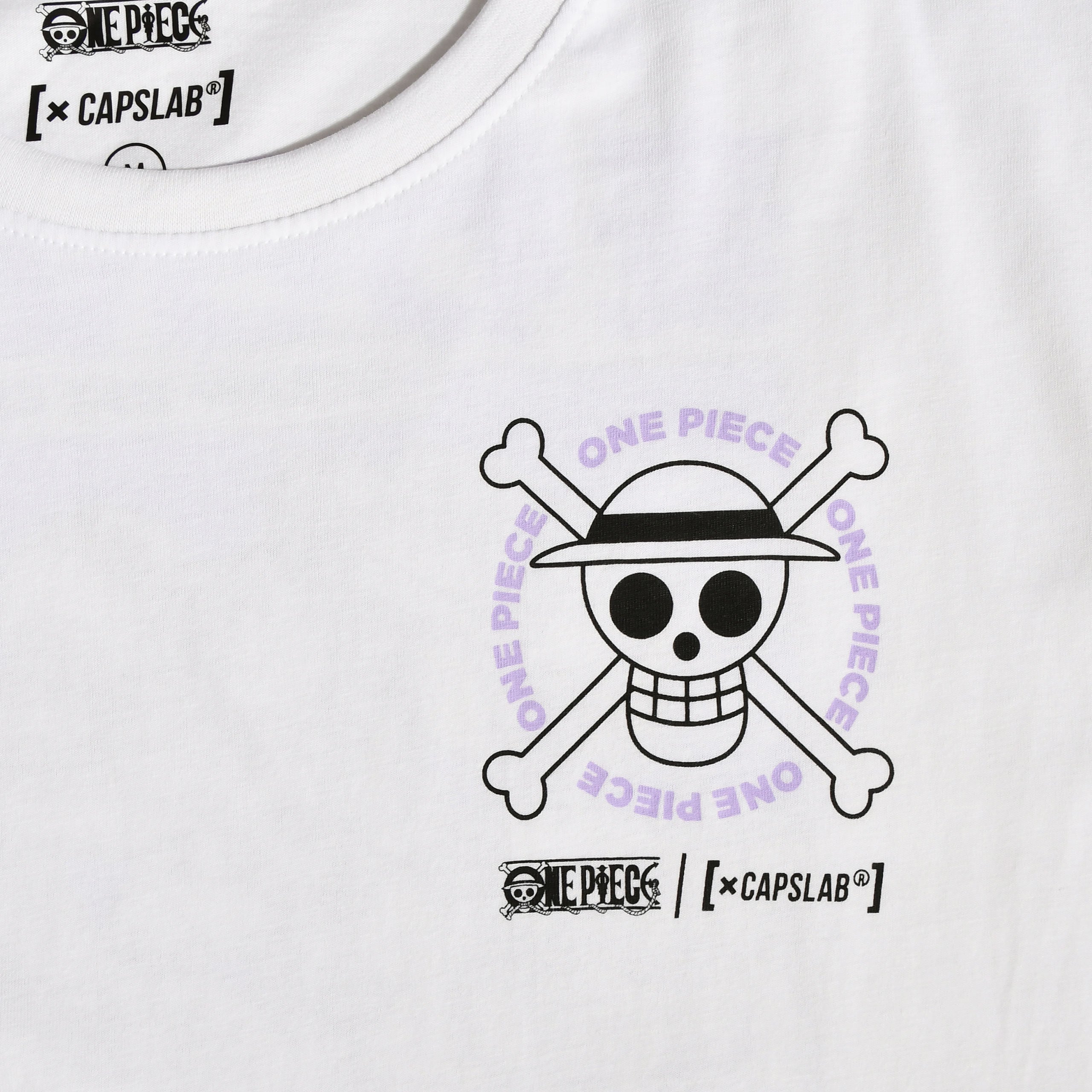 Produktbild One Piece - Crew Capslab T-shirt vit
