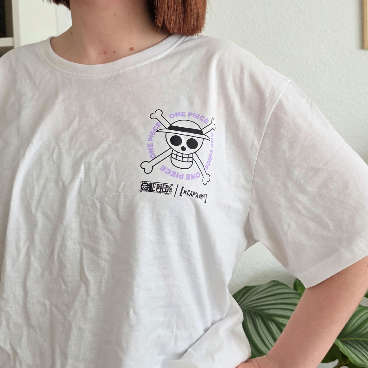 Produktbild One Piece - Crew Capslab T-shirt vit