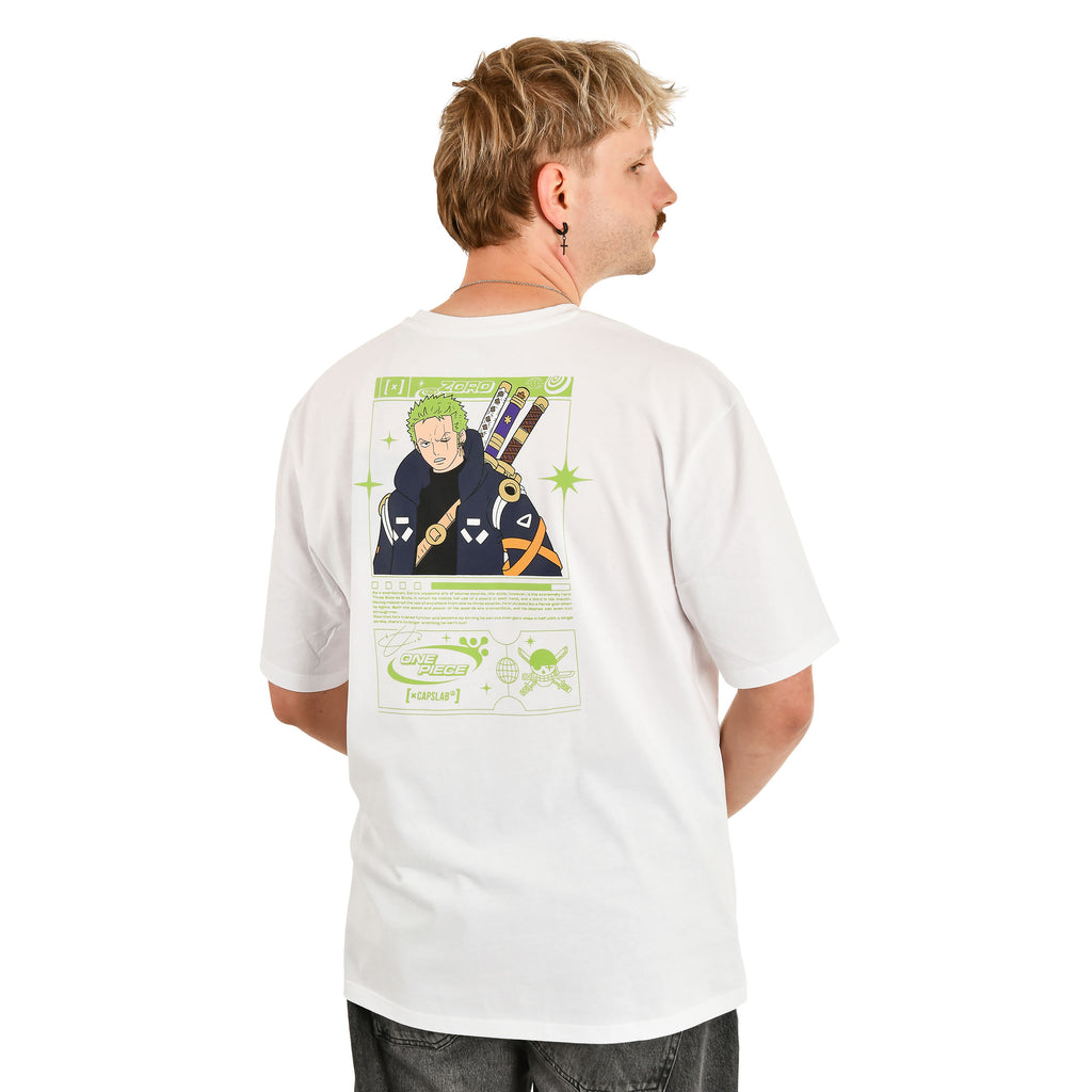 Produktbild One Piece - Zoro Capslab Oversize T-Shirt vit