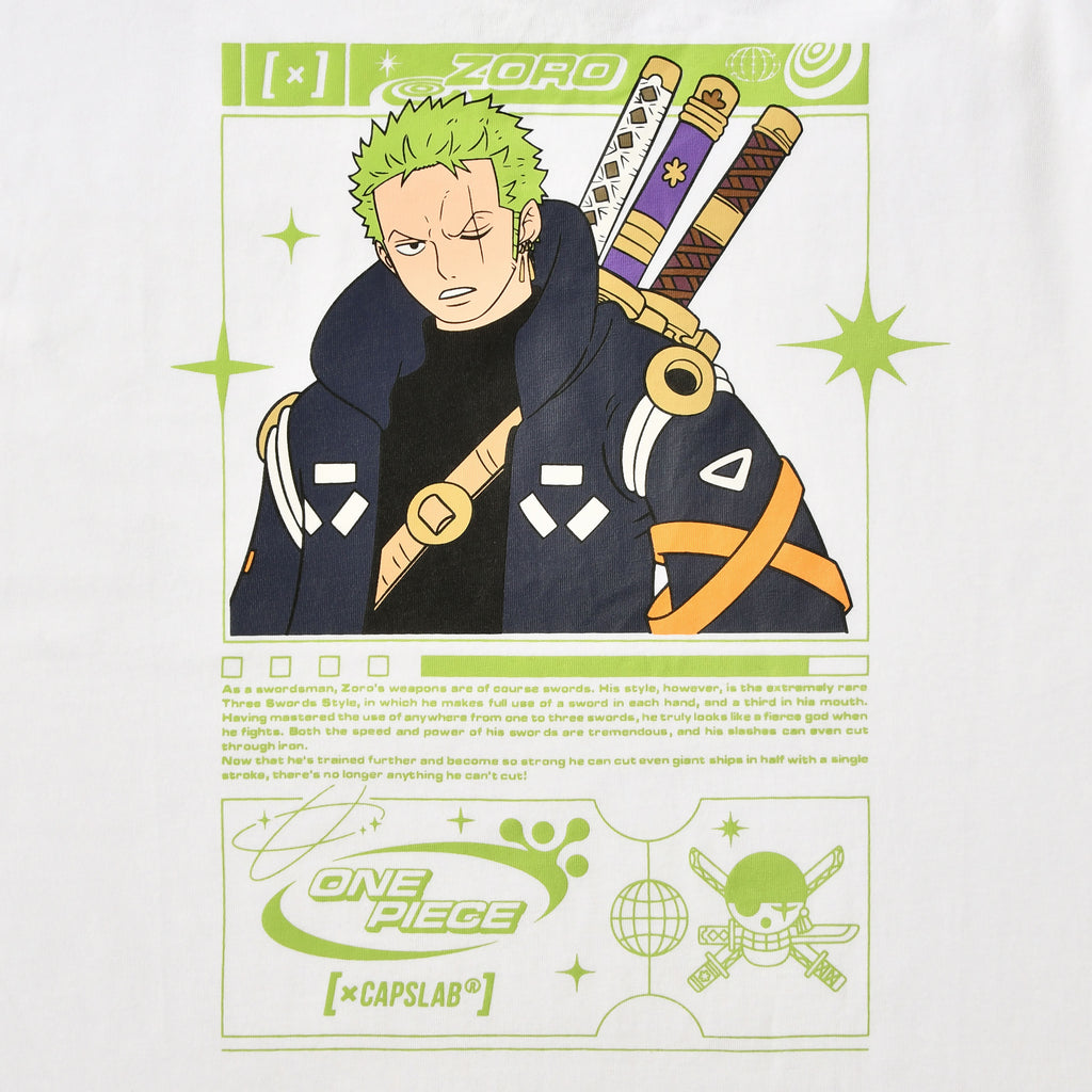 Produktbild One Piece - Zoro Capslab Oversize T-Shirt vit