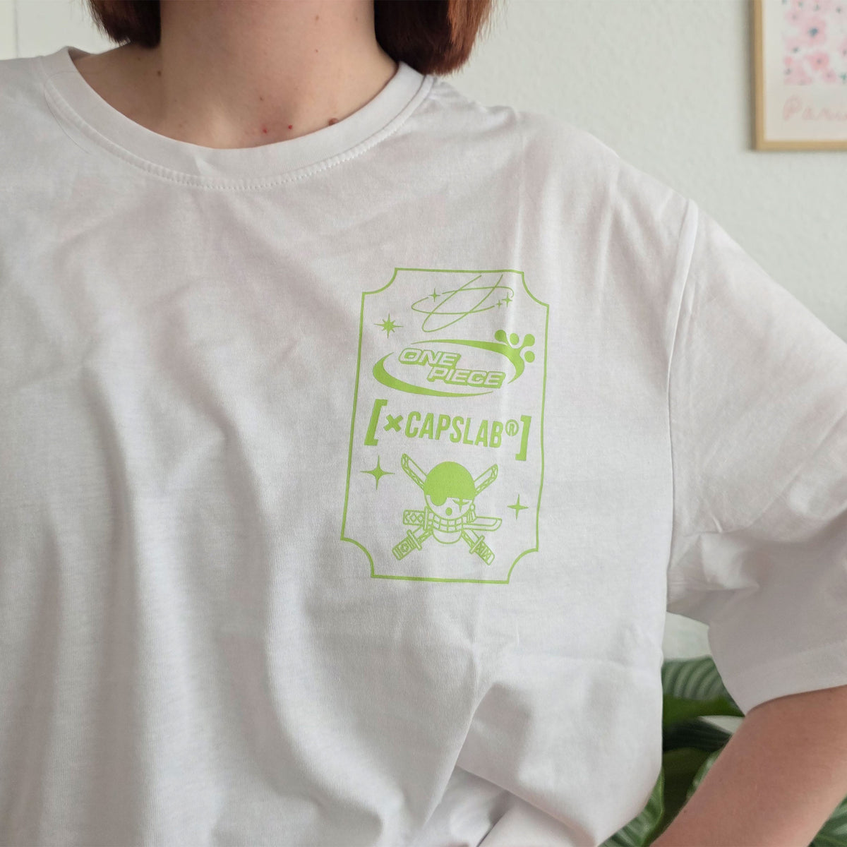 Produktbild One Piece - Zoro Capslab Oversize T-Shirt vit