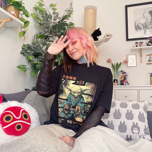 Produktbild The Force Calligraphy T-shirt för Star Wars-fans svart
