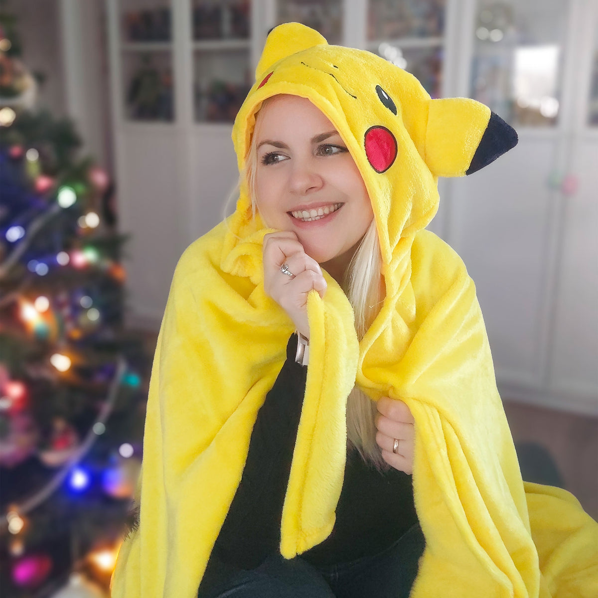 Produktbild Pokemon - Pikachu filt med huva