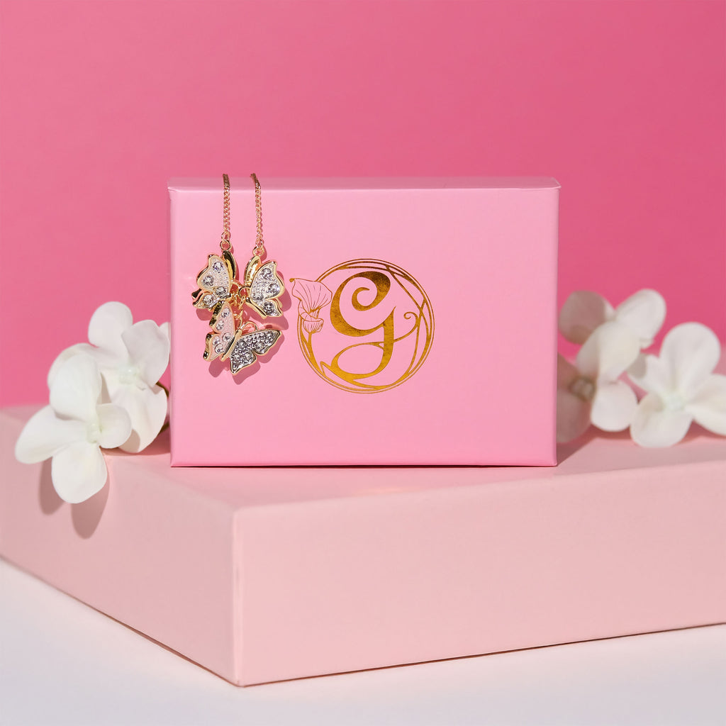 Produktbild Wicked - Glinda Fjärilshalsband