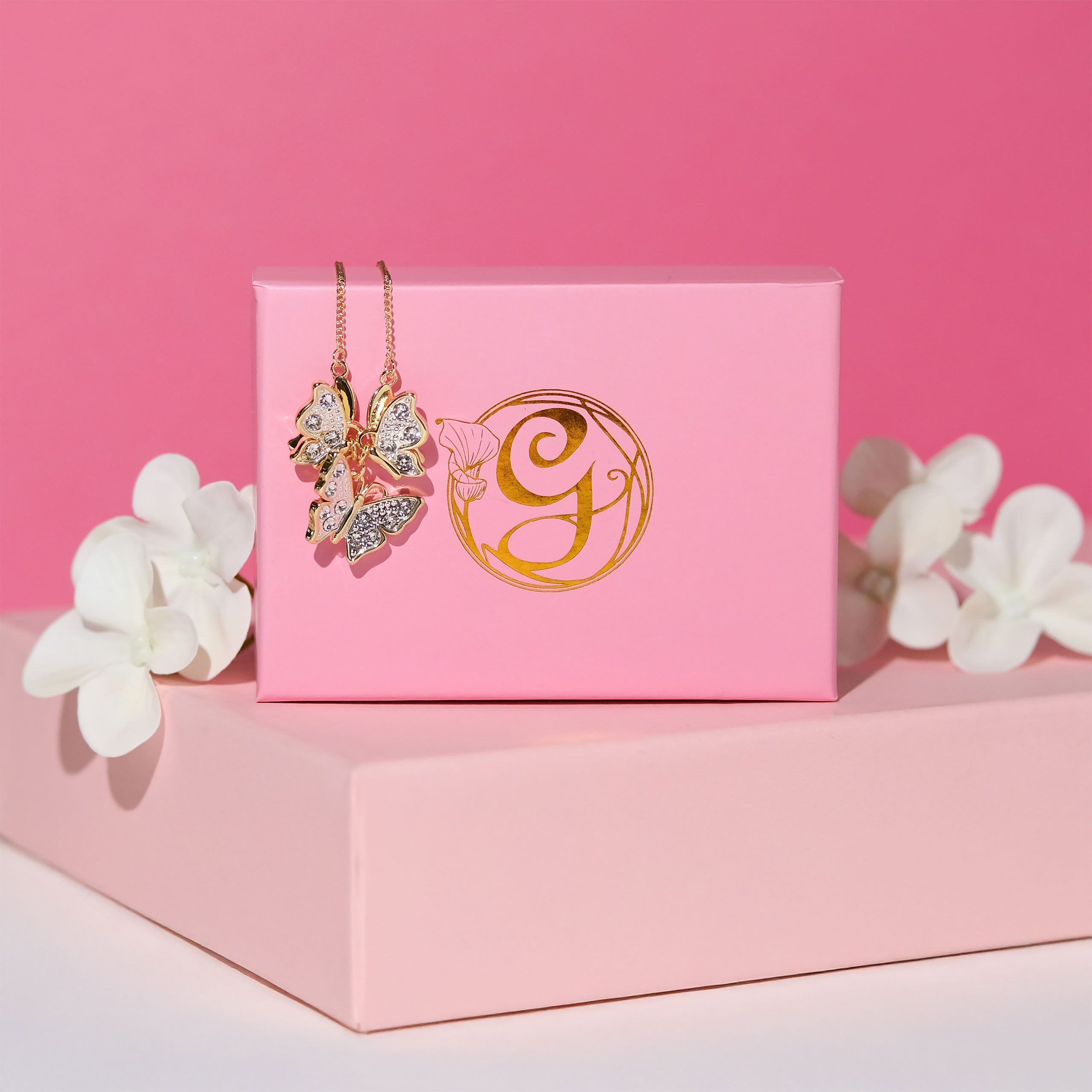 Produktbild Wicked - Glinda Fjärilshalsband